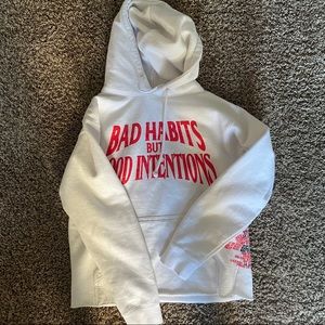 NAV x Vlone Bad Habits But Good Intentions Hoodie
